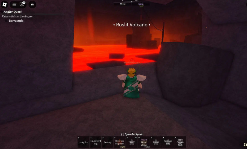 тотем метеорита в фиш