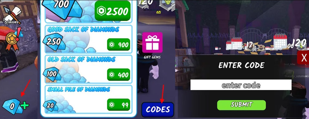 коды в 99 ночей в лесу