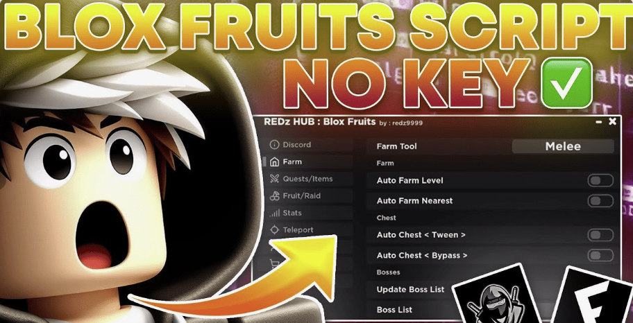 скрипт на блокс фрукт автофарм